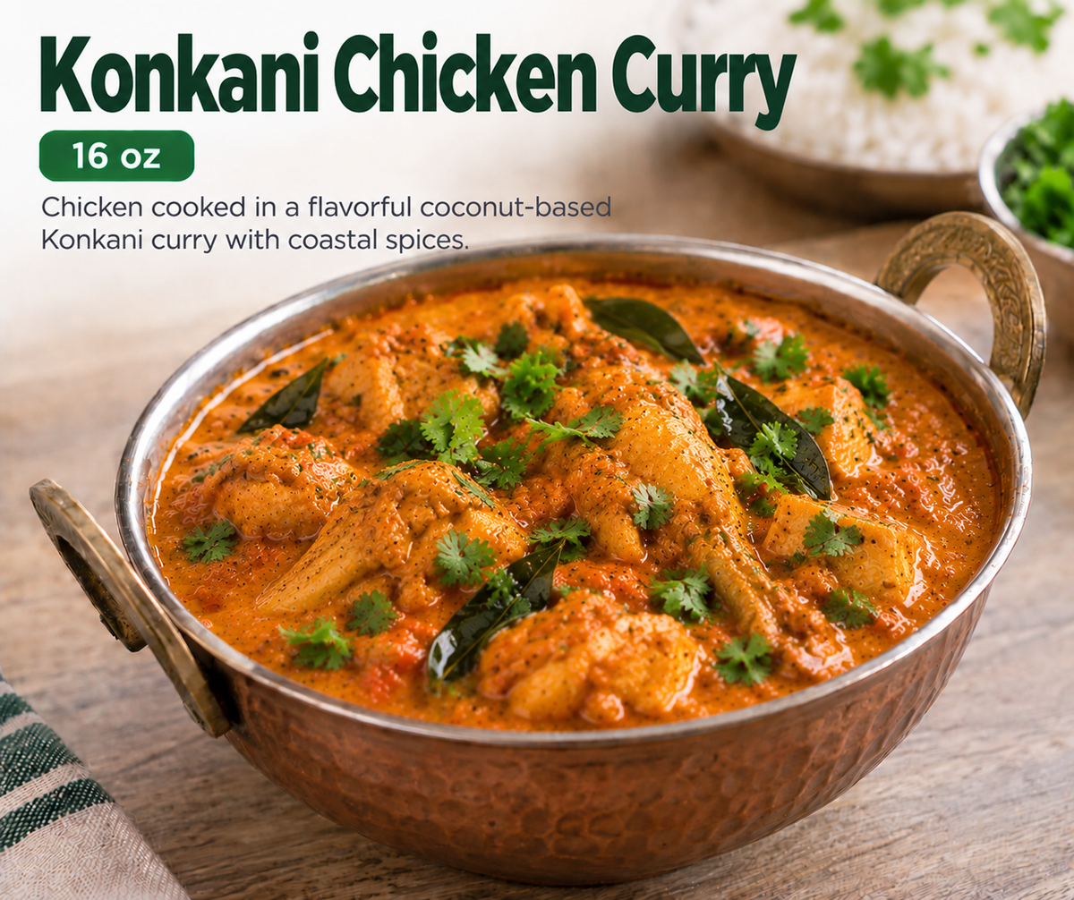 Konkani Chicken Curry (16oz)